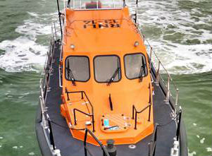 Arrival of the new Shannon class RNLI lifeboat for Fleetwood