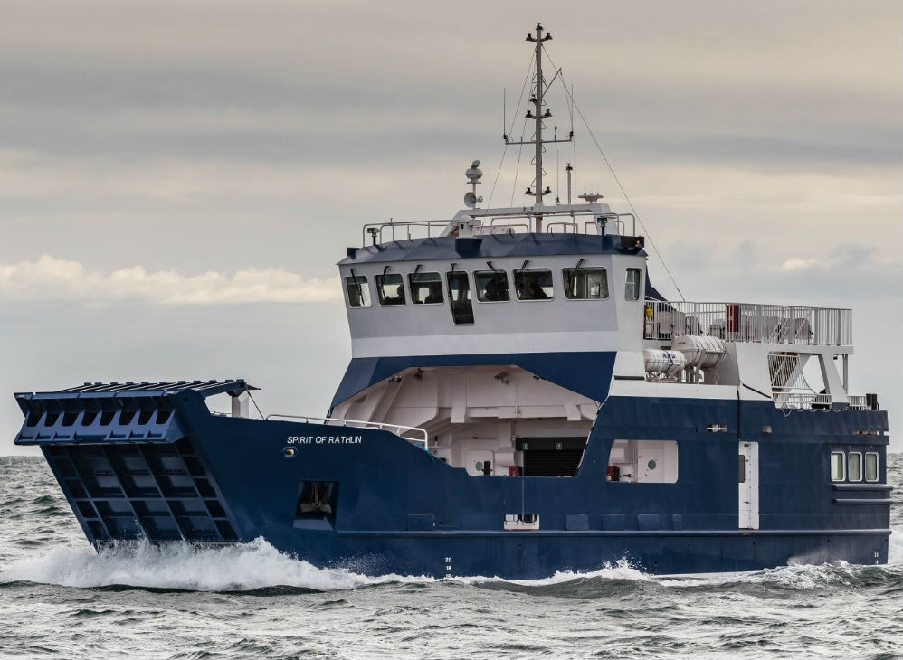 Custom built car ferry