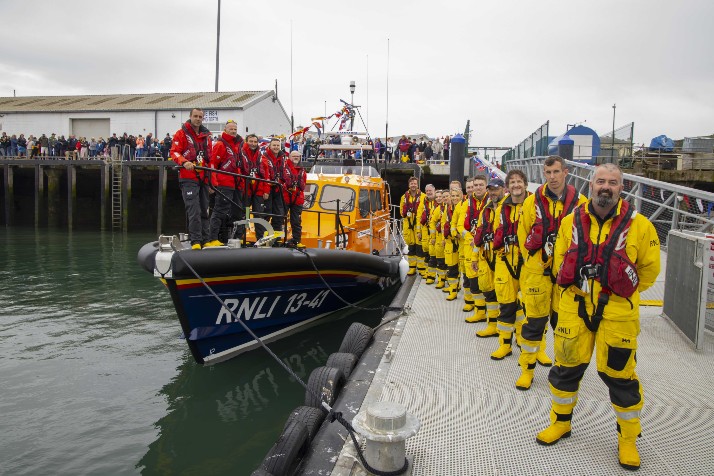 Shannon lifeboat supply wraps up 